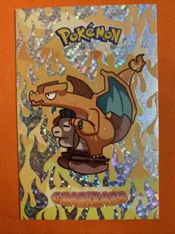 Charizard - Gold Ice Holo - Electric Pikachu Database 2025 - Pokemon Peru - Image 1
