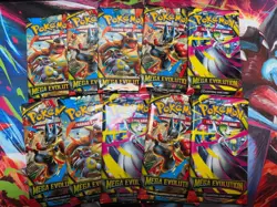 10x Lot Pokemon TCG Mega Evolution Loose Booster Packs New & Factory Sealed - Image 1