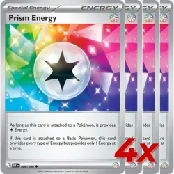 4x Prism Energy 086/086 Black Bolt Pokemon TCG Playset - Image 1