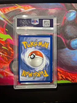 2025 POKEMON DESTINED RIVALS #229 TEAM ROCKET'S MOLTRES EX (STAMPED) UPC PSA 10 - Image 2