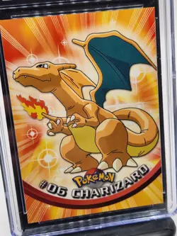 Charizard - Pokemon Topps Series 1-6 First Print, NM/Mint (CGC 8) - Image 2