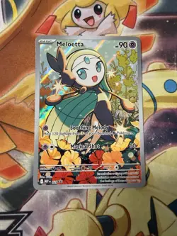 Pokemon TCG Meloetta 026 ME: Mega Evolution Promo Illustration Rare NM - Image 1