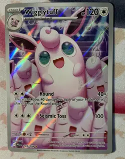 Pokemon Wigglytuff Illustration Rare IR Phantasmal Flames 105/094 - Image 1