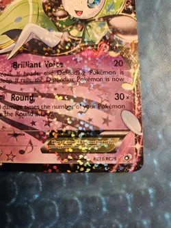 Pokemon TCG Meloetta EX RC11/RC25 Legendary Treasures Radiant Collection - Image 2