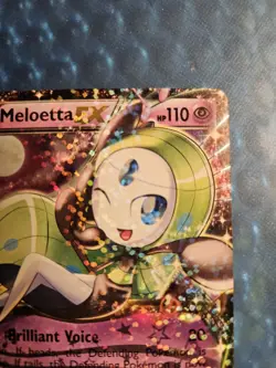 Pokemon TCG Meloetta EX RC11/RC25 Legendary Treasures Radiant Collection - Image 3