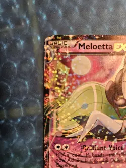 Pokemon TCG Meloetta EX RC11/RC25 Legendary Treasures Radiant Collection - Image 4