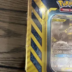 NEW Pokemon Melmetal & Lucario GX Tag Team Tin Power Partnerships 2019 SEALED - Image 5