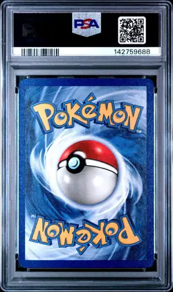 PSA 8 NM/MT 1999 POKEMON FOSSIL 49 HORSEA 1ST EDITION ENGLISH - Image 2