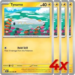 4x Tynamo 030/086 Playset Black Bolt English Pokemon TCG - Image 1