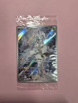 Pokemon N's Reshiram - (Journey Together Stamped) 167/159 Full Art SEALED - Image 3