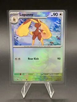 Lopunny 084/131 Master Ball Pattern Prismatic Evolutions Pokemon TCG - Image 1