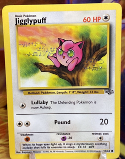 Jigglypuff 54/64 - Pokemon Jungle - Vintage WOTC - LP - Image 1
