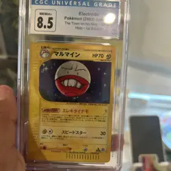 2002 Pokemon Japanese Town on No Map 1st Ed Electrode Holo #036 PSA 10 Gem Mint - Image 3