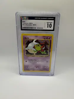 Natu 59/75 1st Edition Neo Discovery CGC Gem Mint 10 2001 Pokemon - Image 1