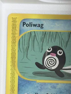 Pokemon Poliwag 40 HP Basic Expedition Base Set 87/144 Common Card - Image 3