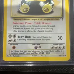 Pokemon Card - Snorlax Legendary Collection 64/110 Uncommon - Image 3