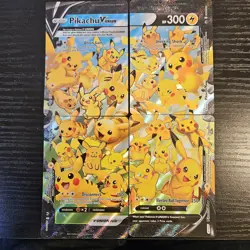 Pikachu V-Union [Set of 4] SWSH: Sword & Shield Promo Cards Holo - Image 1