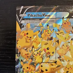 Pikachu V-Union [Set of 4] SWSH: Sword & Shield Promo Cards Holo - Image 3