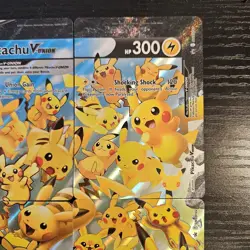 Pikachu V-Union [Set of 4] SWSH: Sword & Shield Promo Cards Holo - Image 4