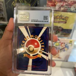 1997 Pokemon Mystery of The Fossils Golduck Uncommon Card #055 JP Edition CGC 9 - Image 2