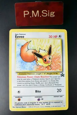 Eevee 11 JR Stamp Rally Promo 2000 Pokemon Card - Image 1