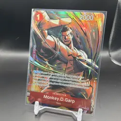 Monkey D. Garp Alt Art OP13-016 - One Piece English Card-Carrying on His Will M - Image 1