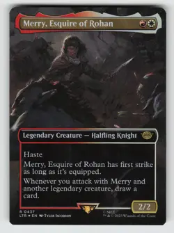 Merry, Esquire of Rohan (Borderless)*Foil* LTR 437 NM - Image 1