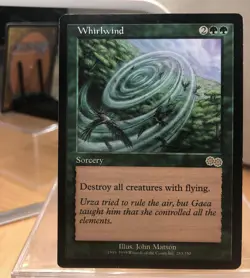 Magic the Gathering: Urza's Saga Whirlwind mtg MtG - Image 1