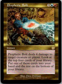 Prophetic Bolt Apocalypse MTG LP - Image 1