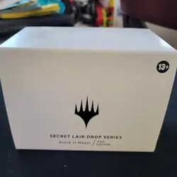 MTG Secret Lair Drop Series: BLACK IS MAGIC foil Edition Sealed box! - Image 2