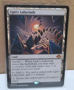 Ugin's Labyrinth Regular Mythic Modern Horizons 3 Magic The Gathering Mint Cond. - Image 1