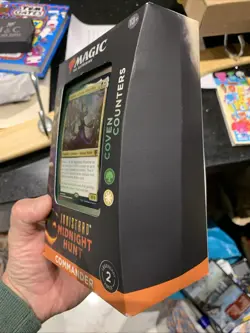 MTG Coven Counters Innistrad Midnight Hunt Commander Deck Sealed - Image 2
