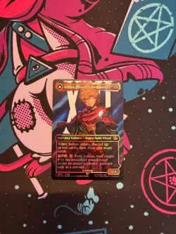 Joshua, Phoenix's Dominant (Borderless) (Surge Foil) Final Fantasy Foil - Image 1