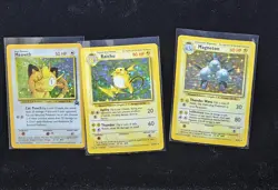 Meowth Game Boy Promo Holo Card #10 Pokemon TCG - MP Raichu Magneton - Image 1