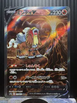 Entei v VSTAR Universe SAR 213/172 S12a Full Art Japanese Pokemon PSA 10 - Image 1