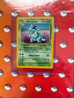 Pokemon Vintage Holo Nidoqueen 7/64 Jungle WotC 1999 - NO SYMBOL ERROR!! - Image 4