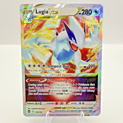 NM Pokemon Silver Tempest Lugia VSTAR Ultra Rare #139/195 - Image 1