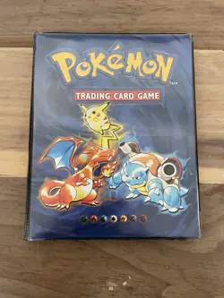 33 Cards + Vintage POKEMON 1999 Wizards of the Coast Collector's Binder - Image 1