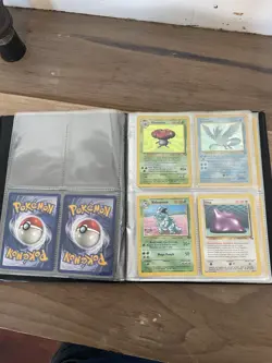 33 Cards + Vintage POKEMON 1999 Wizards of the Coast Collector's Binder - Image 5