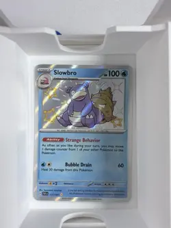 Pokemon Slowbro Holo Rare SV: Paldean Fates 117/091 Stage 1 60 ATK Card - Image 1