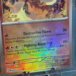 Pokemon TCG - Flareon (Master Ball Pattern) - SV: Prismatic Evolutions (PRE) - Image 2
