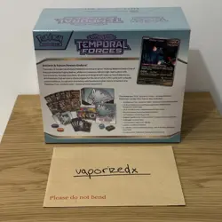 2 Temporal Forces + 1 Shrouded Fable Pokemon Center ETBs Sealed Bundle - Image 4