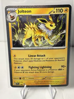 Pokemon TCG Jolteon 169 Cosmos Holo Black Star Promo Prismatic Evolutions - Image 1