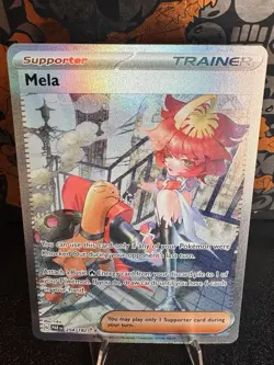 Mela 254/182 SV04 Paradox Rift Trainer Pokemon TCG Special Illustration Rare - Image 1