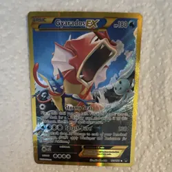 Pokemon Gyarados EX Secret Rare Full Art 123/122 Breakpoint Holo - Image 1