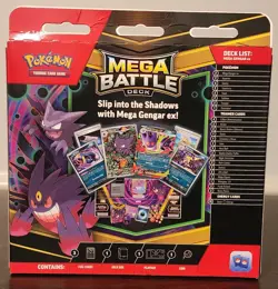 Pokemon TCG Mega Battle Deck Mega Gengar Ex Haunter(Factory Sealed) - Image 2