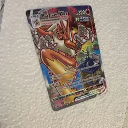 Pokemon Blaziken VMAX Secret Rare Full Art 201/198 Chilling Reign Holo - Image 5