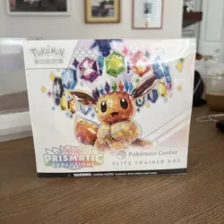 Prismatic Evolutions Pokemon Center Elite Trainer Box - Sealed + includes case - Image 3