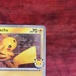 Pikachu 051 /162 Stamped 2026 Pokemon Day 30 Promo TCG With Coin - Image 5