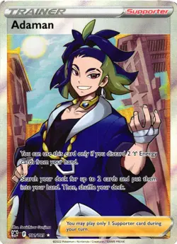Pokemon TCG - Adaman (Full Art) 181/189 Astral Radiance - NM Free Shipping $5+ - Image 1